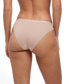 Rückansicht von Falke Slip Boxershorts Damen camel (4220)