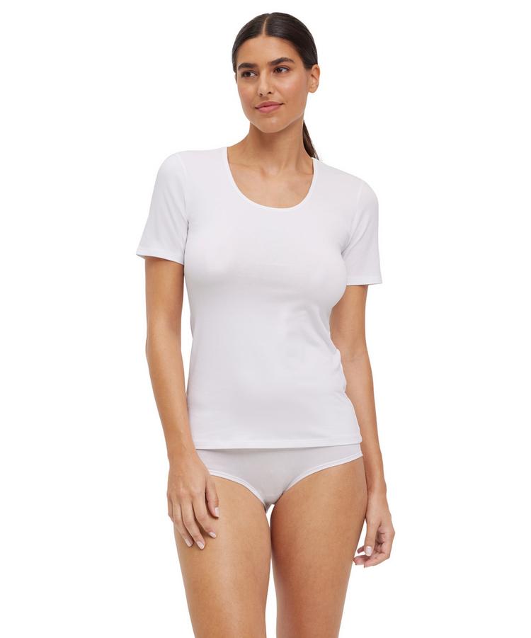 Falke Falke UW T-Shirt CO/EL w Unterhemd Damen - white (2000) - 0 | SportScheck
