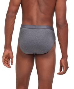 Rückansicht von Falke Daily Comfort Boxershorts Herren dark grey -heather (3278)