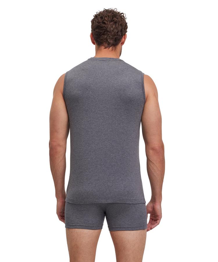 Falke Falke UW Muscle-Shirt CO/EL m Funktionstop Herren - dark grey -heather (3278) - 0 | SportScheck