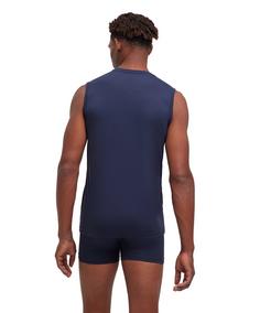 Rückansicht von Falke Top Unterhemd Herren midnight (6366)