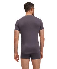 Rückansicht von Falke T-Shirt Unterhemd Herren carbon (3596)