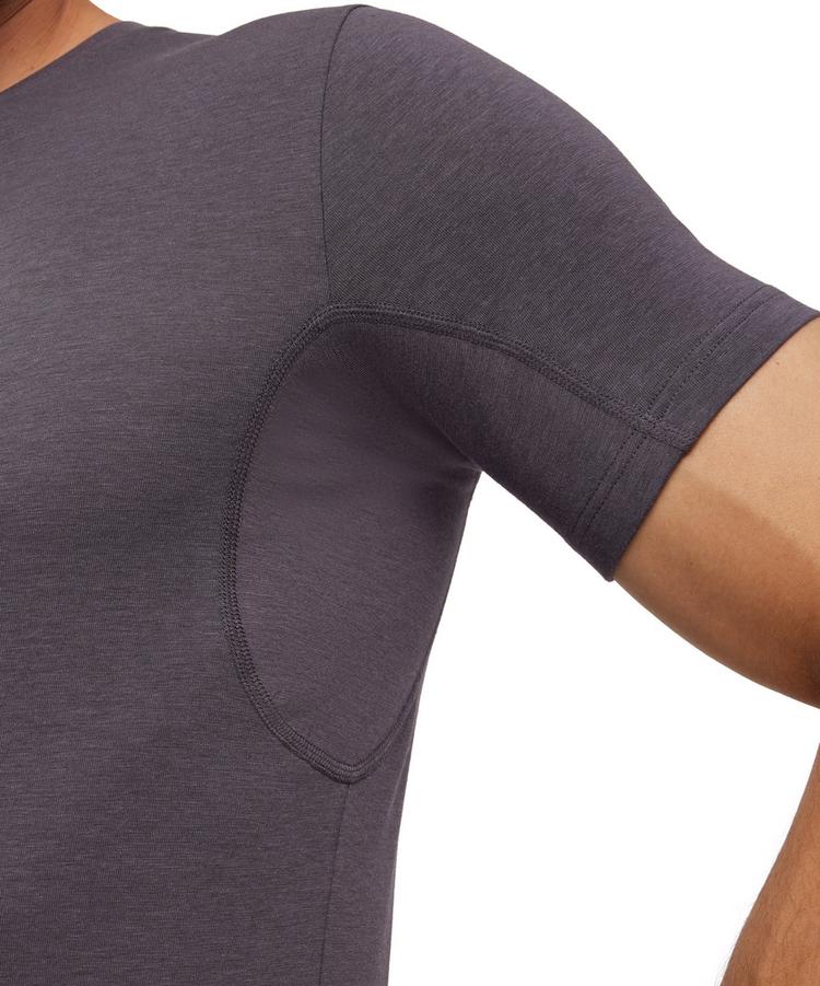 Falke Falke UW Crew Neck T-Shirt Outlast m Unterhemd Herren - carbon (3596) - 2 | SportScheck