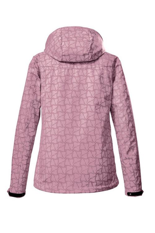 Rückansicht von KILLTEC KOS 90 WMN Softshelljacke Damen mauve