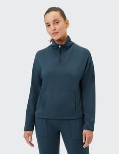 Rückansicht von VENICE BEACH VB Abby Sweatshirt Damen moonlight ocean