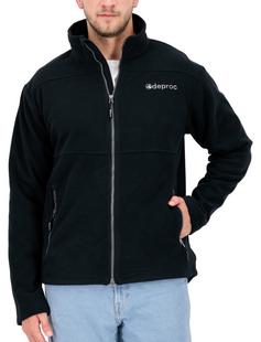 DEPROC active SEWARD MN Strickfleece Herren anthrazit