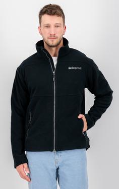 Rückansicht von DEPROC active SEWARD MN Strickfleece Herren anthrazit