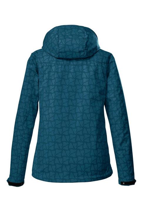 Rückansicht von KILLTEC KOS 90 WMN Softshelljacke Damen dunkelblau