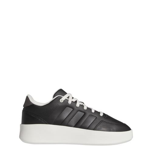 Rückansicht von adidas Mullaly Low Schuh Sneaker Core Black / Carbon / Cloud White