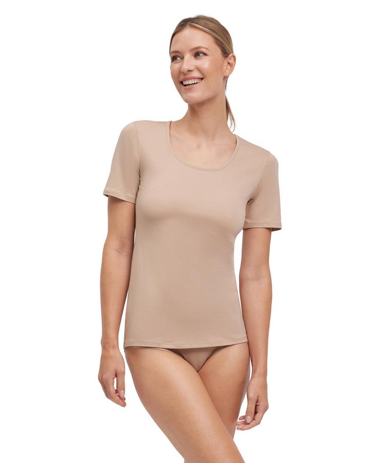 Falke Falke UW T-Shirt CO/EL w Unterhemd Damen - camel (4220) - 0 | SportScheck
