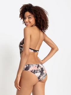 Rückansicht von Buffalo Monokini Badeanzug Damen braun-apricot