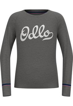 Odlo ACTIVE WARM ORIGINALS ECO KIDS Funktionsshirt odlo steel grey melange(10183)