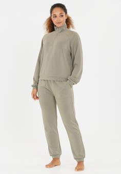 Rückansicht von Athlecia Elania Sweatshirt Damen 3212 Forest Fog