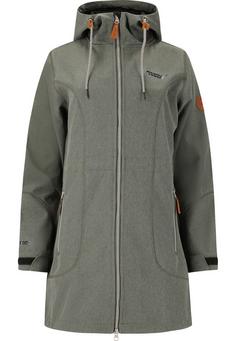 Weather Report Lilan Softshelljacke Damen 1011 Dark Grey Melange