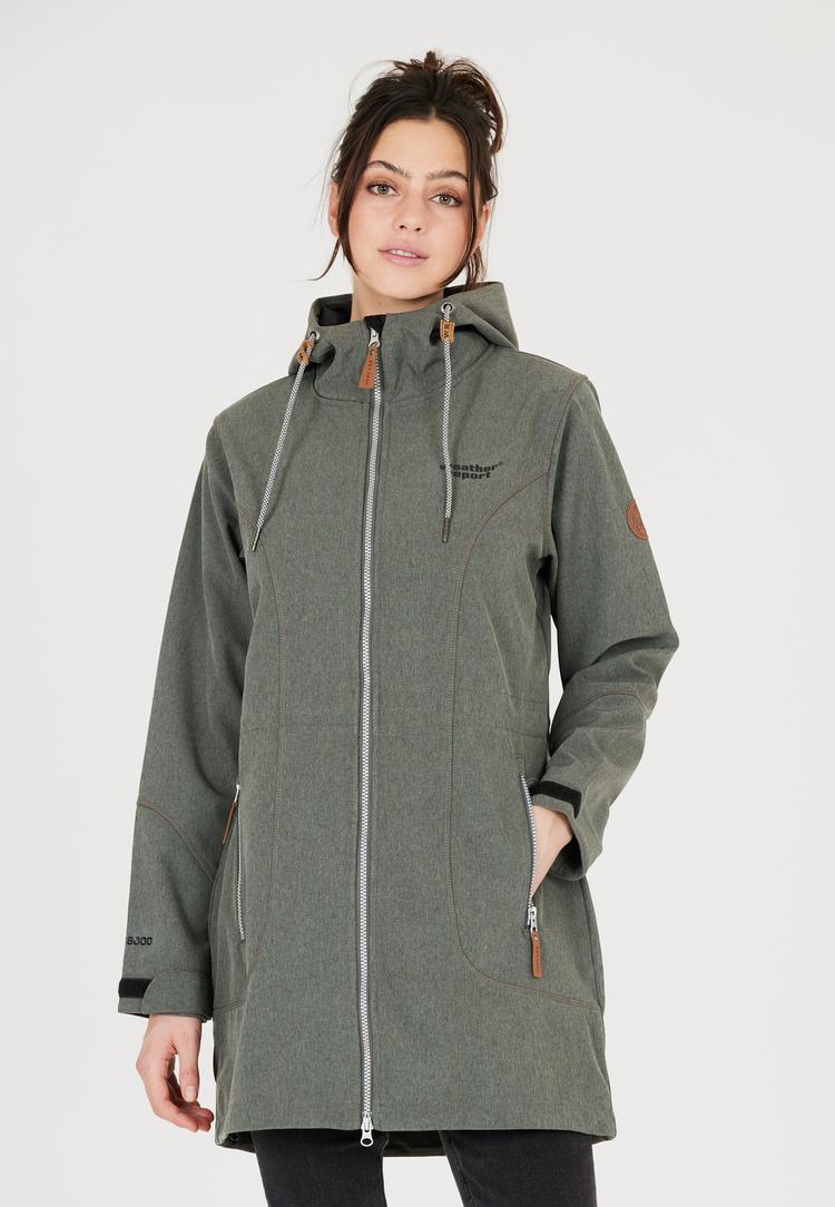 Weather Report Weather Report Lilan Softshelljacke Damen - 1011 Dark Grey Melange - 1 | SportScheck