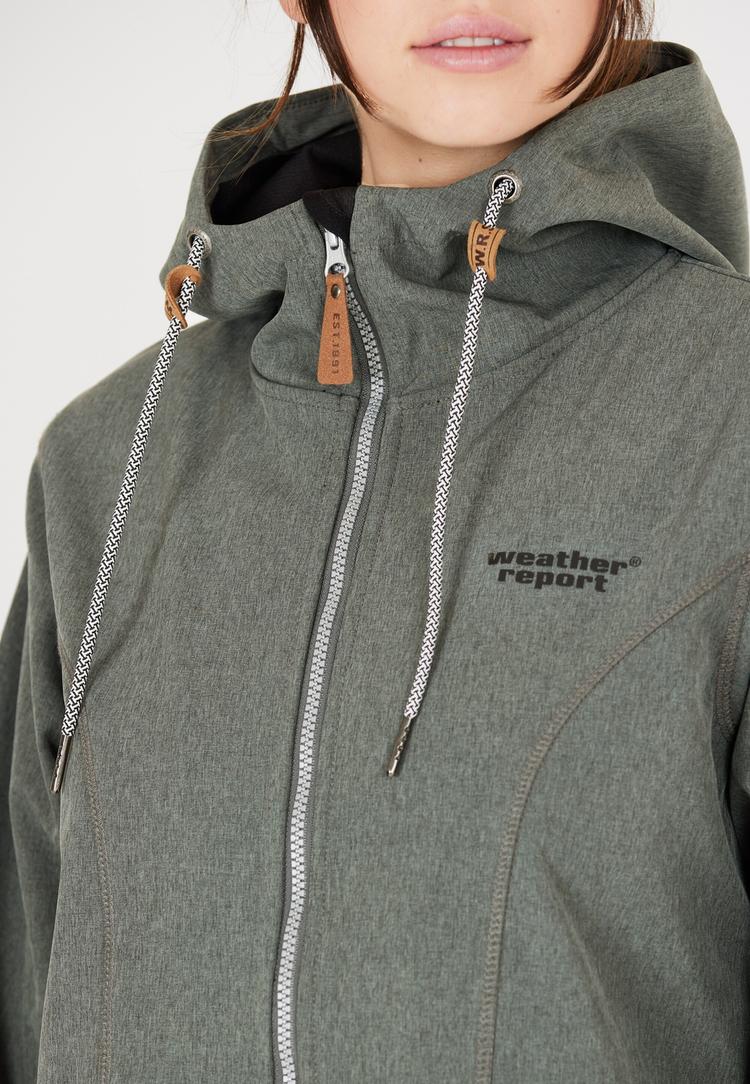 Weather Report Weather Report Lilan Softshelljacke Damen - 1011 Dark Grey Melange - 0 | SportScheck