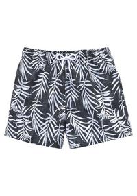 VENICE BEACH Badeshorts Badehose Herren - schwarz bedruckt