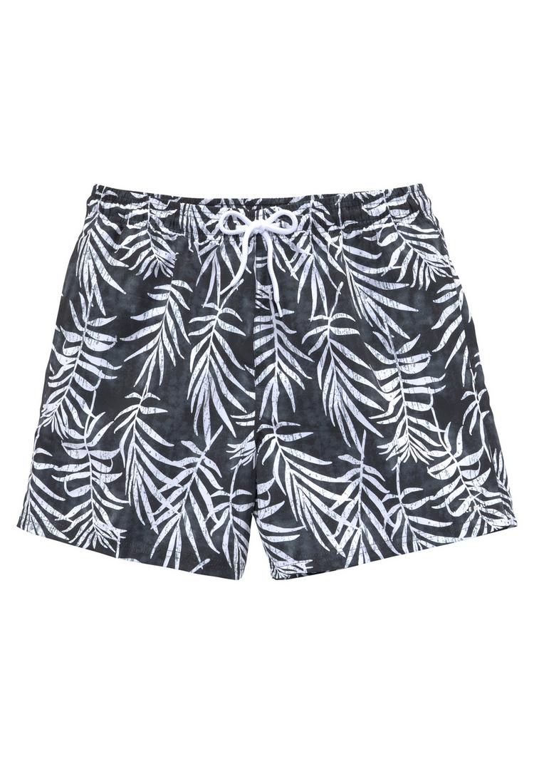 VENICE BEACH VENICE BEACH Badeshorts Badehose Herren - schwarz bedruckt - 0 | SportScheck