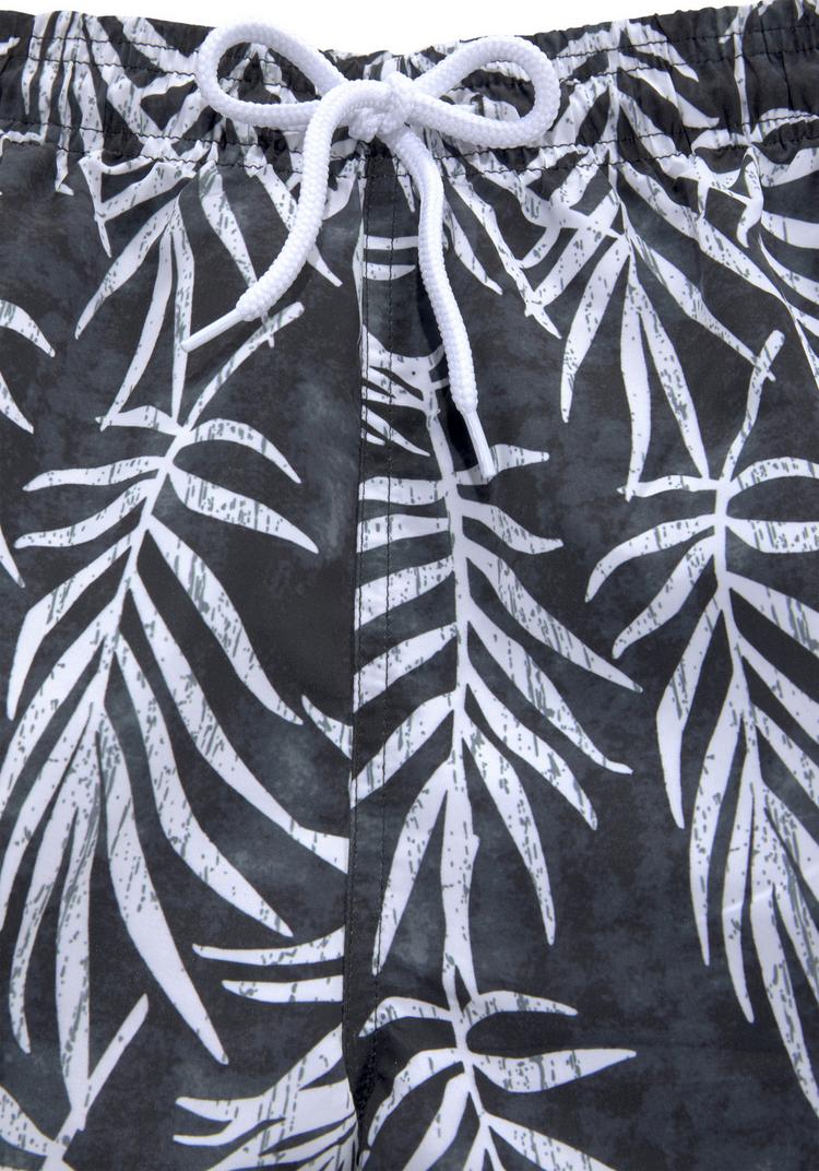 VENICE BEACH VENICE BEACH Badeshorts Badehose Herren - schwarz bedruckt - 0 | SportScheck