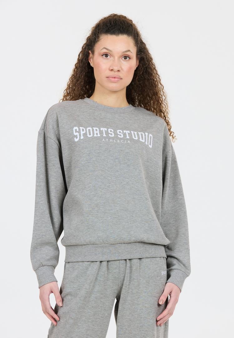 Athlecia Athlecia Giannis Sweatshirt Damen - 1005 Light Grey Melange - 1 | SportScheck