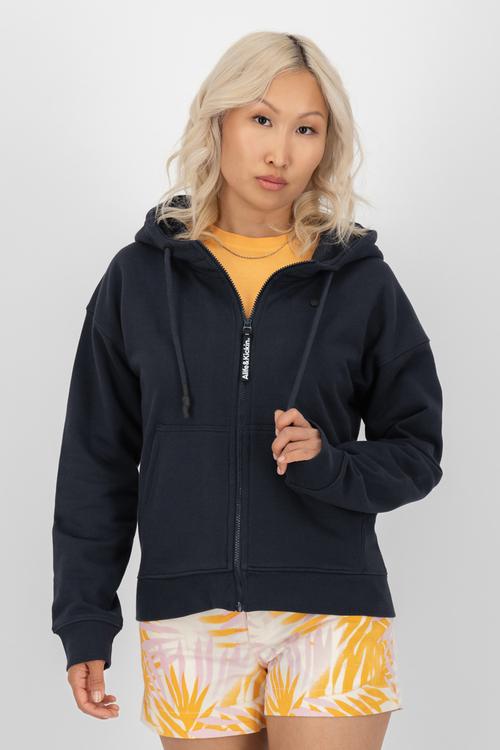 Rückansicht von ALIFE AND KICKIN TwiggyAK A Sweatjacke Damen marine