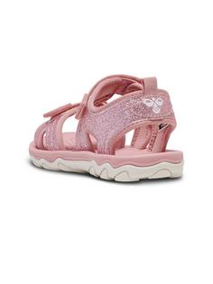 Rückansicht von hummel SANDAL GLITTER JR Sandalen Kinder ZEPHYR