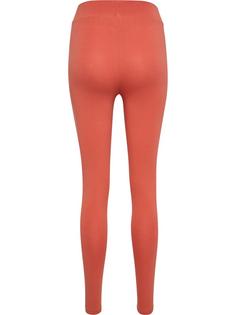 Rückansicht von hummel hmlLEGACY WOMAN HIGH WAIST TIGHTS Leggings Damen APRICOT BRANDY