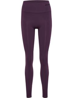 hummel hmlTIF SEAMLESS HIGH WAIST TIGHTS Tights Damen PLUM PERFECT