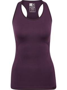 hummel hmlTIF SEAMLESS TOP Funktionsshirt Damen PLUM PERFECT