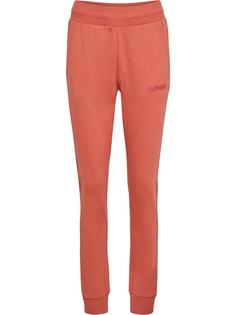 hummel hmlLEGACY WOMAN TAPERED PANTS Hose Damen APRICOT BRANDY