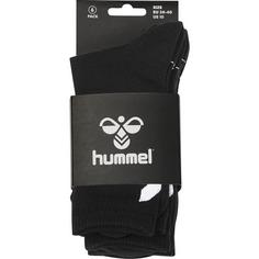 Rückansicht von hummel hmlCHEVRON 6-PACK SOCKS Freizeitsocken BLACK/BLACK