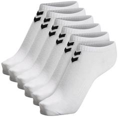 hummel hmlCHEVRON 6-PACK ANKLE SOCKS Freizeitsocken WHITE/WHITE