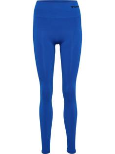 hummel hmlTIF SEAMLESS HIGH WAIST TIGHTS Tights Damen OLYMPIAN BLUE