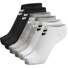 hummel hmlCHEVRON 6-PACK ANKLE SOCKS Freizeitsocken BLACK/WHITE/GREY