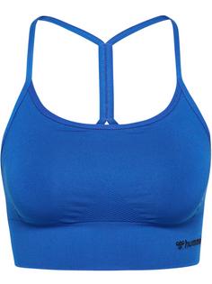 hummel hmlTIFFY SEAMLESS SPORTS TOP Funktionstop Damen OLYMPIAN BLUE