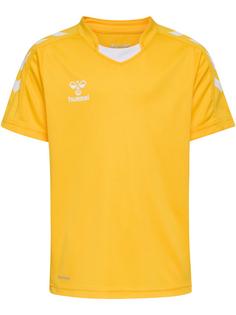 hummel hmlCORE XK POLY JERSEY S/S KIDS Funktionsshirt Kinder SPORTS YELLOW