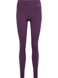 hummel hmlTE CHRISTEL SEAMLESS MW TIGHTS Tights Damen PLUM PERFECT/BELLFLOWER MELAN