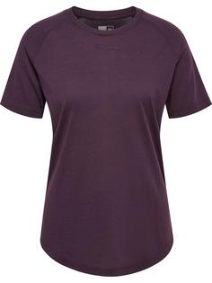 hummel hmlMT VANJA T-SHIRT Funktionsshirt Damen PLUM PERFECT