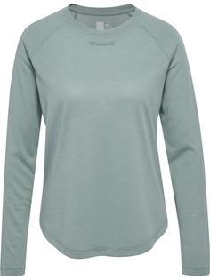 hummel hmlMT VANJA T-SHIRT L/S Funktionsshirt Damen CHINOIS GREEN