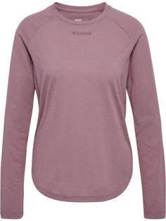 hummel hmlMT VANJA T-SHIRT L/S Funktionsshirt Damen GRAPE SHAKE