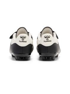 Rückansicht von hummel HATTRICK MG JR Fußballschuhe Kinder BLACK/WHITE