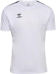 hummel hmlAUTHENTIC PL JERSEY S/S Funktionsshirt Herren WHITE