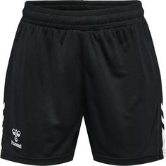 hummel hmlACTIVE PL SHORTS WOMAN Funktionsshorts Damen BLACK/WHITE