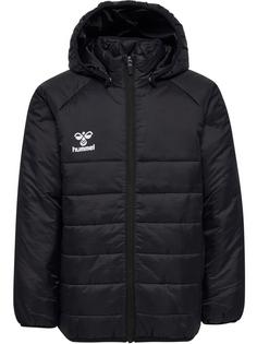 hummel hmlGO QUILTED HOOD JACKET KIDS Trainingsjacke Kinder BLACK