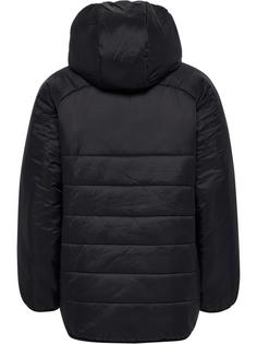 Rückansicht von hummel hmlGO QUILTED HOOD JACKET KIDS Trainingsjacke Kinder BLACK