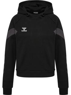 hummel hmlTRAVEL SWEAT HOODIE WOMAN Hoodie Damen BLACK