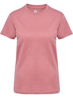 hummel hmlACTIVE CO TEE S/S WOMAN Funktionsshirt Damen DUSTY ROSE