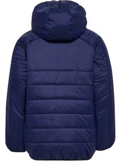 Rückansicht von hummel hmlGO QUILTED HOOD JACKET KIDS Trainingsjacke Kinder MARINE