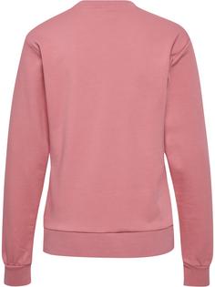 Rückansicht von hummel hmlACTIVE SWEATSHIRT WOMAN Funktionssweatshirt Damen DUSTY ROSE