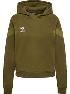 hummel hmlTRAVEL SWEAT HOODIE WOMAN Hoodie Damen MILITARY OLIVE